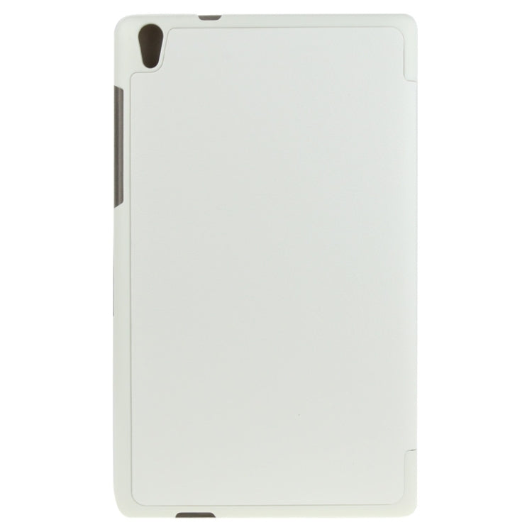 3-folding Custer Texture Magnetic Leather Case with Holder for Lenovo Tab S8-50