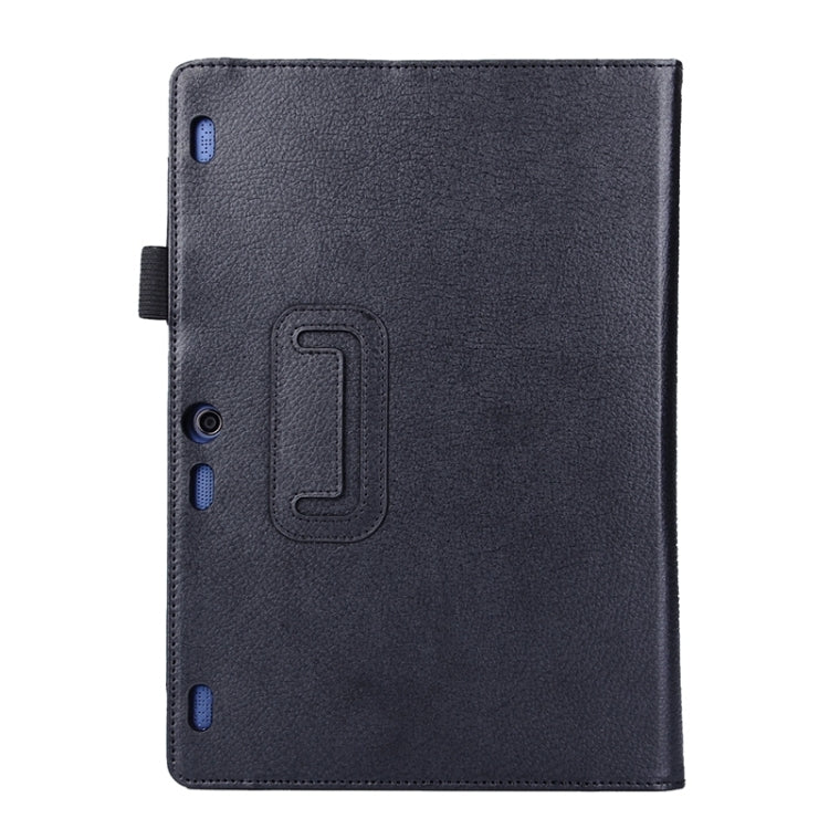 Litchi Texture Horizontal Flip Solid Color Leather Case with Two-Folding Holder for Lenovo Tab2 A10-70