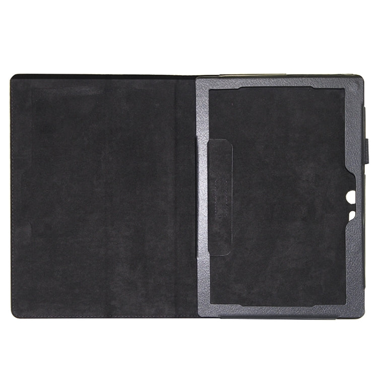 Litchi Texture Horizontal Flip Solid Color Leather Case with Two-Folding Holder for Lenovo Tab2 A10-70
