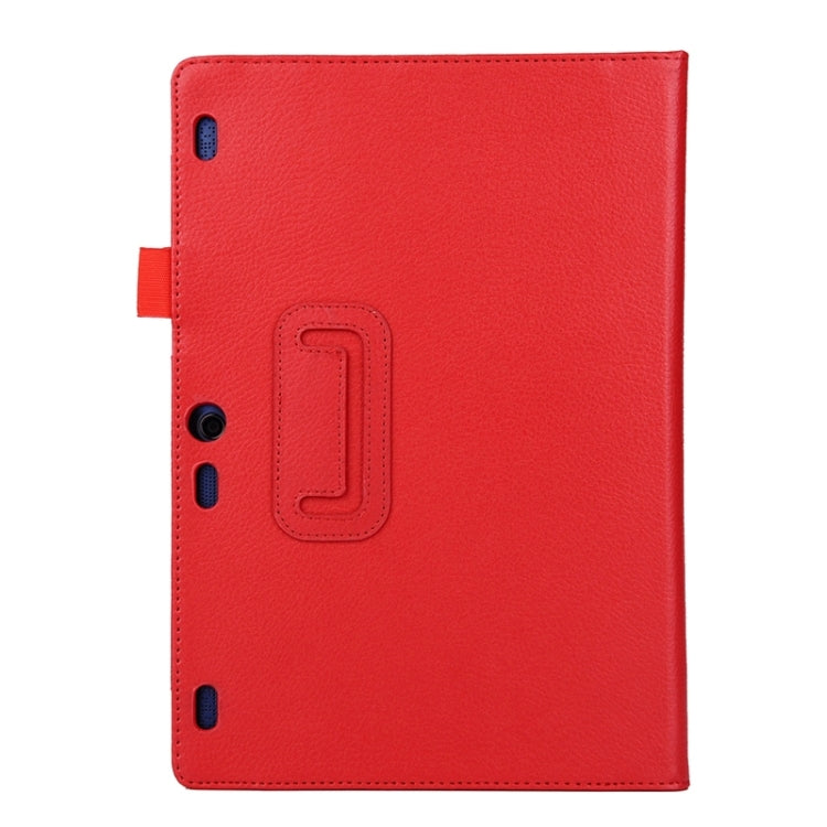Litchi Texture Horizontal Flip Solid Color Leather Case with Two-Folding Holder for Lenovo Tab2 A10-70