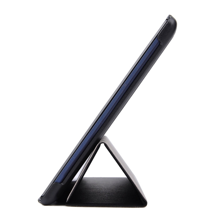 Karst Texture Horizontal Flip Solid Color Leather Case with Three-Folding Holder for Lenovo Tab2 A10-70