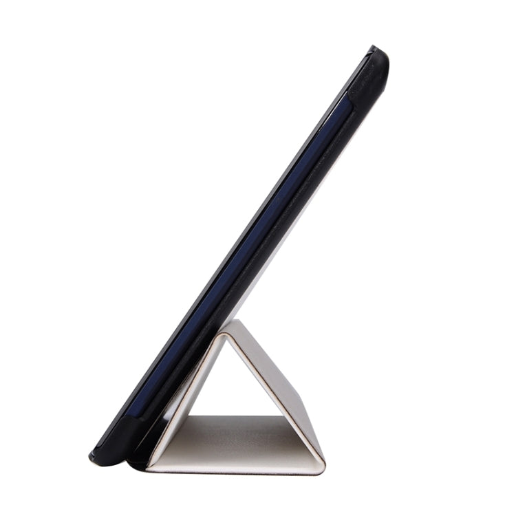 Karst Texture Horizontal Flip Solid Color Leather Case with Three-Folding Holder for Lenovo Tab2 A10-70