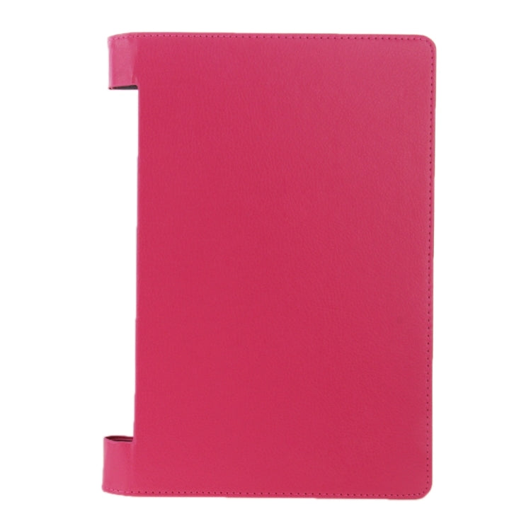 Litchi Texture Magnetic Leather Case with Holder for Lenovo Yoga Tablet 10 / B8000 & 10 HD+ / B8080-F(WMC1562)
