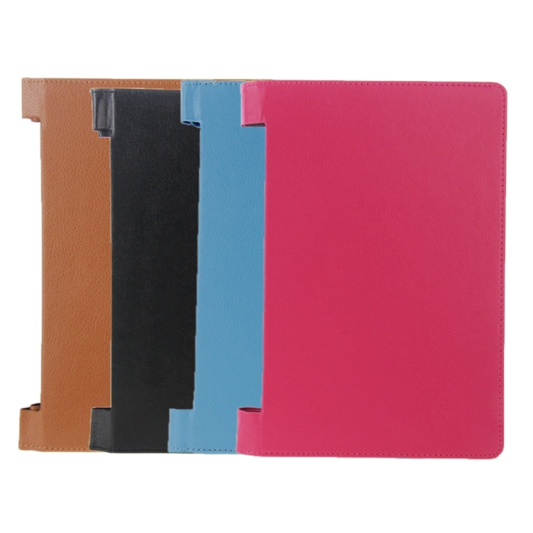 Litchi Texture Magnetic Leather Case with Holder for Lenovo Yoga Tablet 10 / B8000 & 10 HD+ / B8080-F(WMC1562)