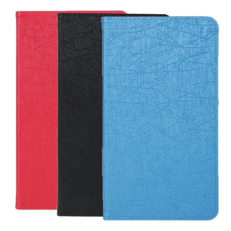 Oracle Texture Magnetic Leather Case with Holder for Lenovo A7-30 / A3300(Red)