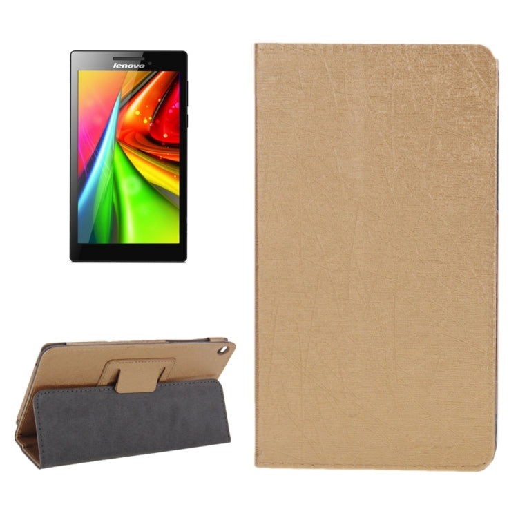 Oracle Texture Magnetic Leather Case with Holder for Lenovo Tab 2 A7-20