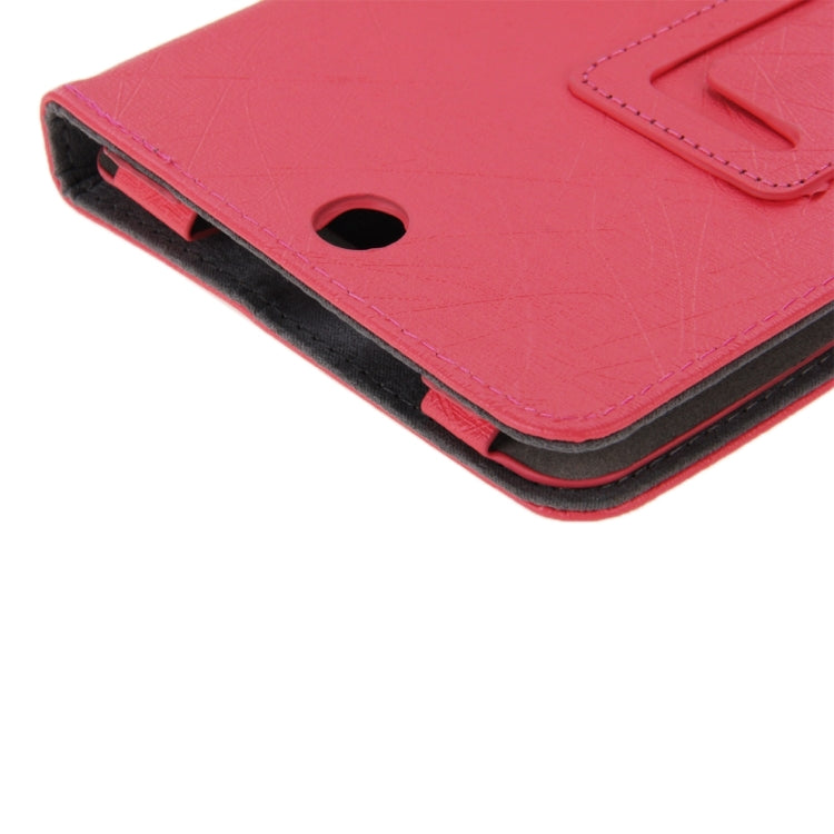 Oracle Texture Magnetic Leather Case with Holder for Lenovo A7-50 / A3500