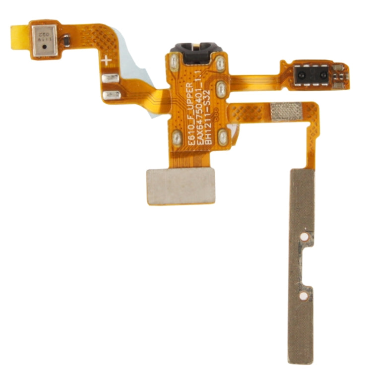 Original Headset / Volume Flex Cable for LG Optimus L5 / E610