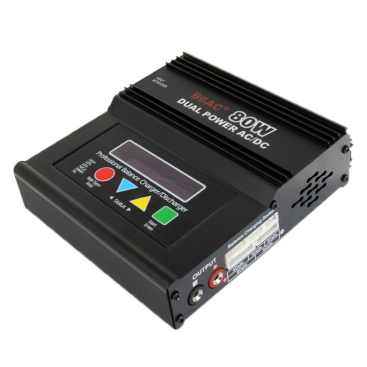 2.4 inch LCD AC / DC Dual Power B6AC+ 80W Balance Charger / Discharger
