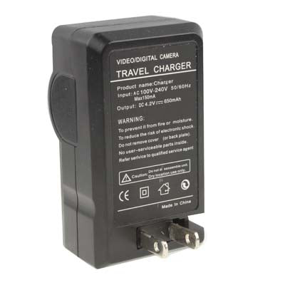Battery Charger for 18650, Output: 4.2V/ 650mA (Only US Plug)