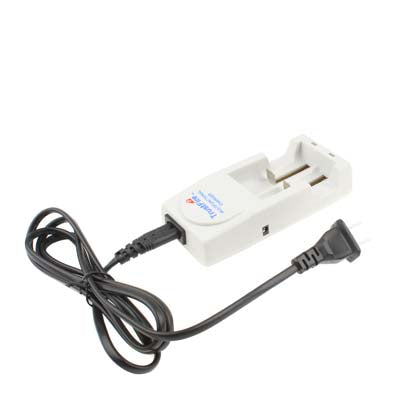 TrustFire Battery Charger for 10430 / 10440 / 14500 / 16340 / 17670 / 18500 / 18650, Output: 4.2V / 500mA (US Plug)(White)