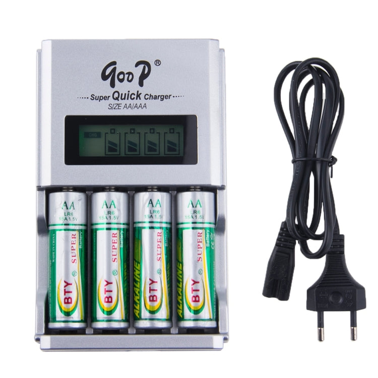 Super Rapid Battery Charger for AA / AAA / Ni-MH / Ni-Cd