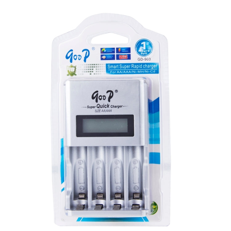 Super Rapid Battery Charger for AA / AAA / Ni-MH / Ni-Cd