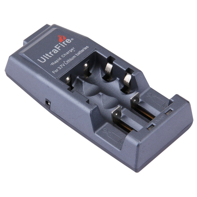 UltraFire Rapid Battery Charger 14500 / 17500 / 18500 / 17670 / 18650, Output: 4.2V / 450mA , EU Plug(Grey)