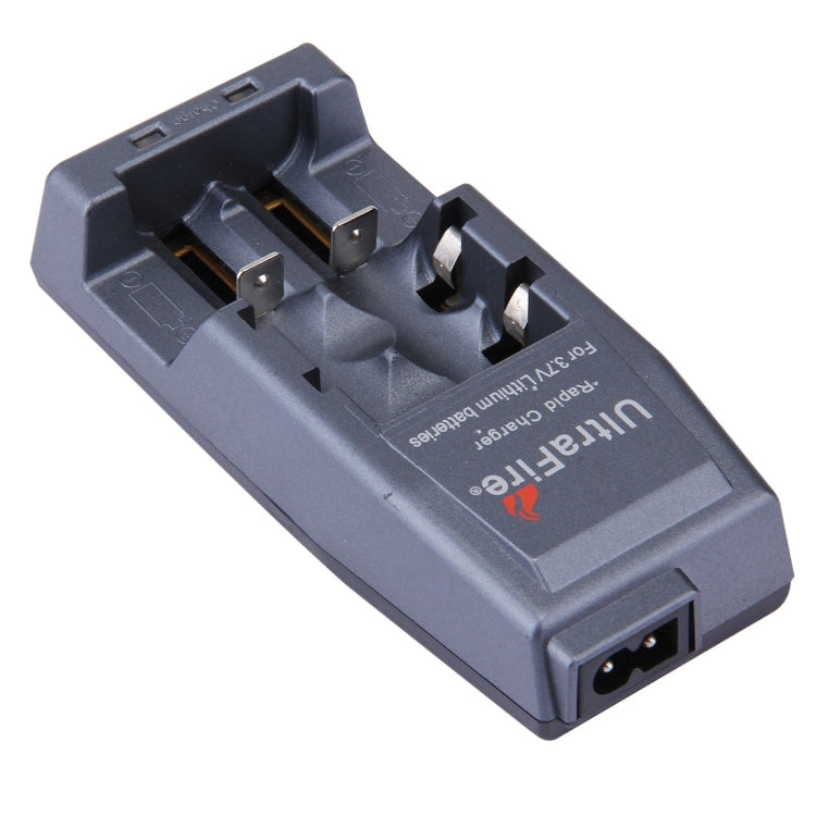UltraFire Rapid Battery Charger 14500 / 17500 / 18500 / 17670 / 18650, Output: 4.2V / 450mA , EU Plug(Grey)