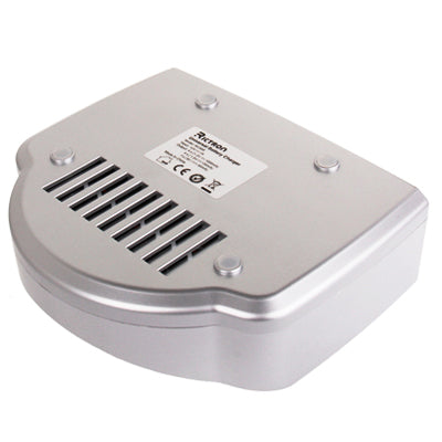 Universal and Intelligent Alkaline Battery Charger RC999 with Certificated Adaptor(Silver)
