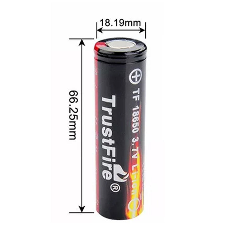 TrustFire TF 18650 2400mAh 3.7V Long Lasting Rechargeable Lithium ion Battery with Leakage Protection