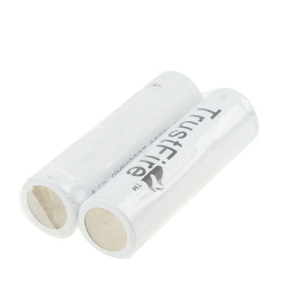 TrustFire 18650 2000mAh 3.7V Long Lasting Rechargeable Lithium ion Battery (2pcs in one packaging, the price is for 2pcs)(White)