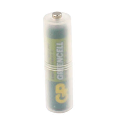AAA to AA Size Battery Converter Adaptor Adapter Case(White)