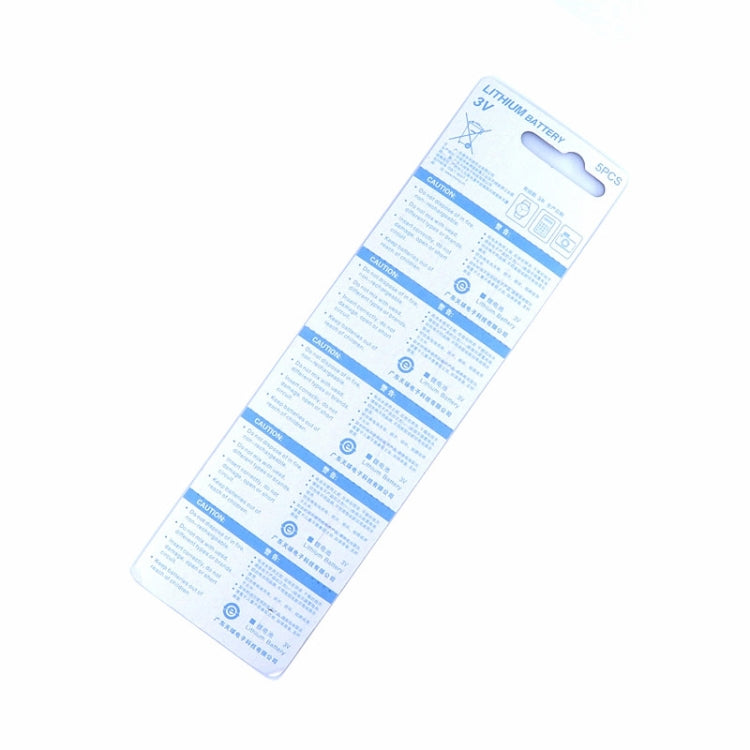 5 PCS CR2016 3V Lithium Button Battery