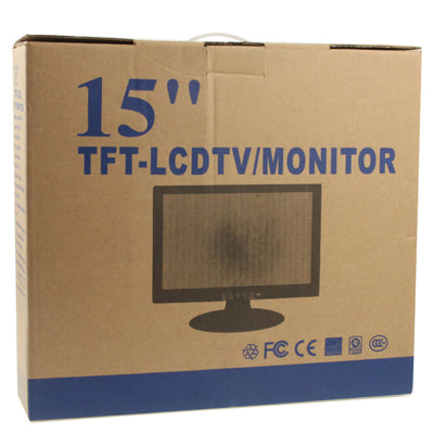 15 inch 4:3 LCD Monitor, Interface: D-SUB, Max Resolution: 1024 x 768