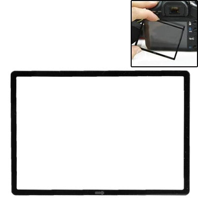 Pro Optical Glass LCD Screen Protector for Canon T3i / 600D(Black)