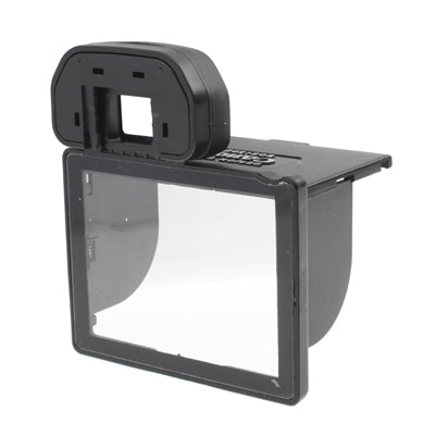 Digital LCD Sunshade Hood Screen Protector for Canon EOS 50D(Black)