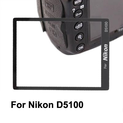 LCD Screen Optical Glass Protector Cover For Nikon D5100