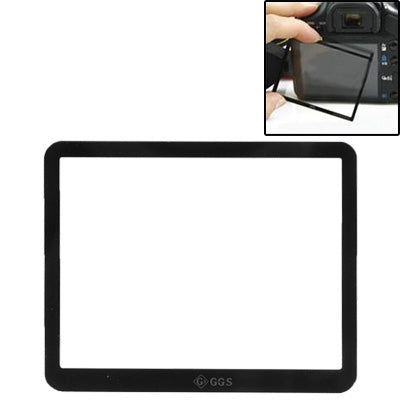 Pro Optical Glass LCD Screen Protector for Canon 5D II(Black)