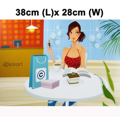 Cartoon Picture Laptop Skin Sticker, Support Laptop Size: 10.2 inch, 13.3 inch, 14.1 inch, 15 inch