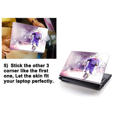 17 inch 3D Effects Wayne Rooney Picture Laptop Skin Sticker, Size: 35.5 x 26.5cm
