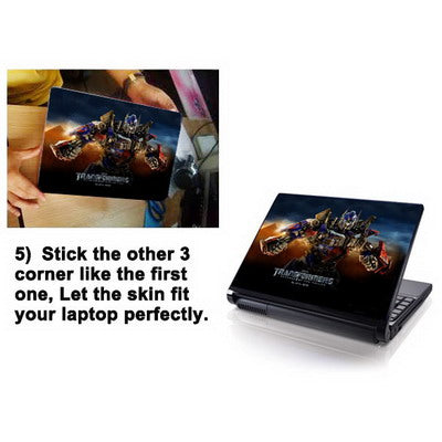 Transformers Picture Laptop Skin Sticker, Support Laptop Size: 10.2 inch, 13.3 inch, 14.1 inch, 15 inch