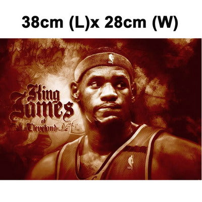 Lebron James Picture Laptop Skin Sticker, Support Laptop Size: 10.2 inch, 13.3 inch, 14.1 inch, 15 inch