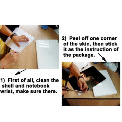 Kristen Stewart Picture Laptop Skin Sticker, Support Laptop Size: 10.2 inch, 13.3 inch, 14.1 inch, 15 inch