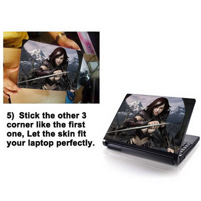 Game Picture Laptop Skin Sticker, Support Laptop Size: 10.2 inch, 13.3 inch, 14.1 inch, 15 inch