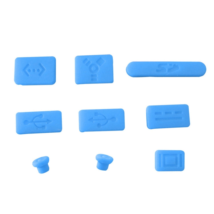 5 in 1 Silicone Anti-Dust Plugs for MacBook Pro 13.3 inch (A1708) & with Touchbar (A1706)