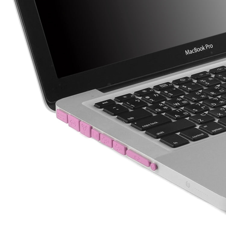 5 in 1 Silicone Anti-Dust Plugs for MacBook Pro 13.3 inch (A1708) & with Touchbar (A1706)
