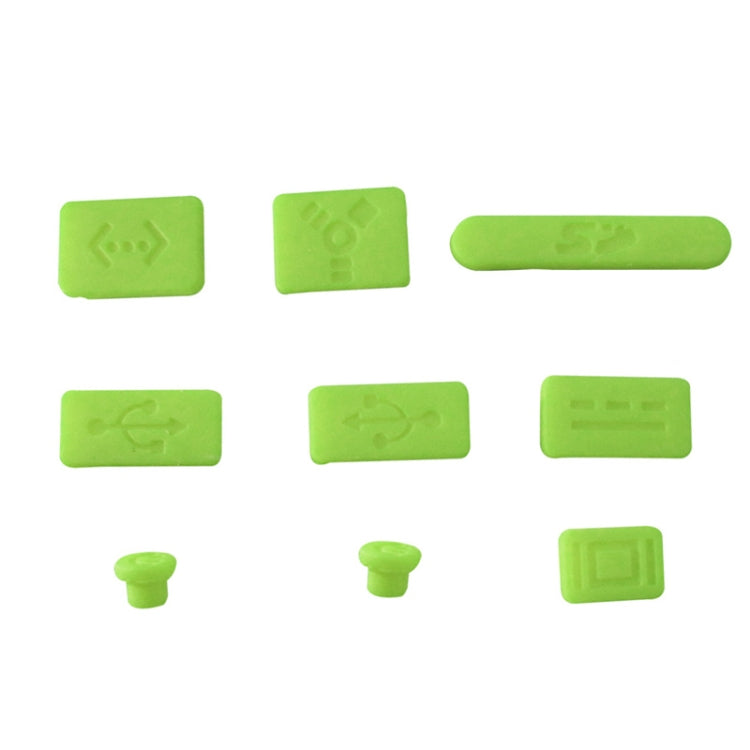 5 in 1 Silicone Anti-Dust Plugs for MacBook Pro 13.3 inch (A1708) & with Touchbar (A1706)