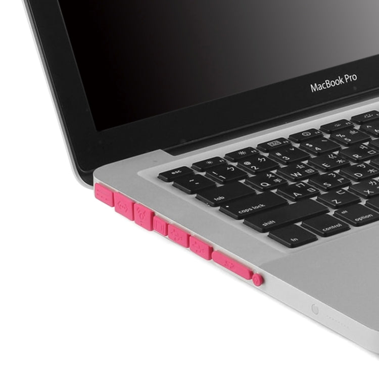 5 in 1 Silicone Anti-Dust Plugs for MacBook Pro 13.3 inch (A1708) & with Touchbar (A1706)