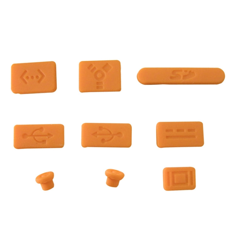 5 in 1 Silicone Anti-Dust Plugs for MacBook Pro 13.3 inch (A1708) & with Touchbar (A1706)