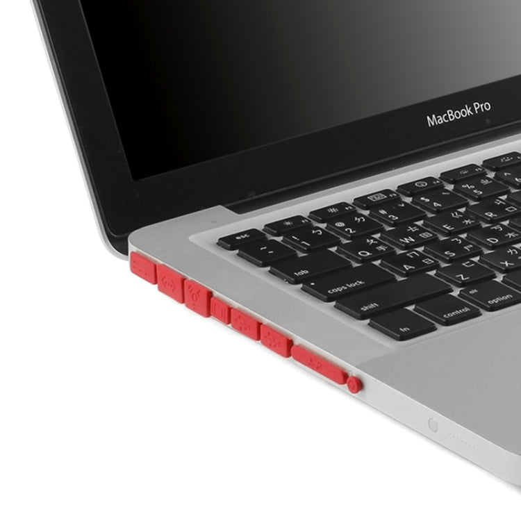 5 in 1 Silicone Anti-Dust Plugs for MacBook Pro 13.3 inch (A1708) & with Touchbar (A1706)