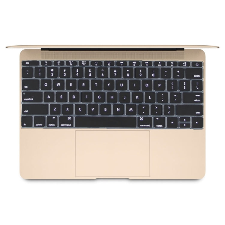 Soft 12 inch Silicone Keyboard Protective Cover Skin for new MacBook, American Version
