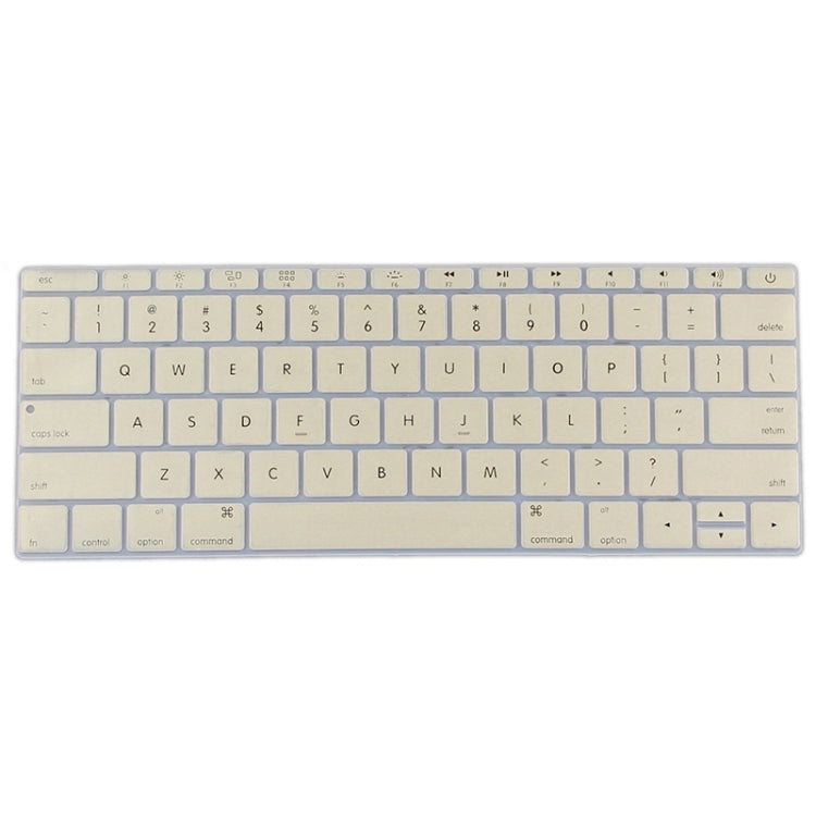 Soft 12 inch Silicone Keyboard Protective Cover Skin for new MacBook, American Version