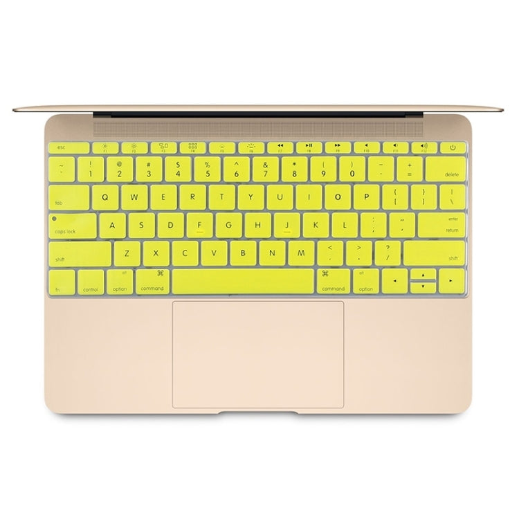 Soft 12 inch Silicone Keyboard Protective Cover Skin for new MacBook, American Version