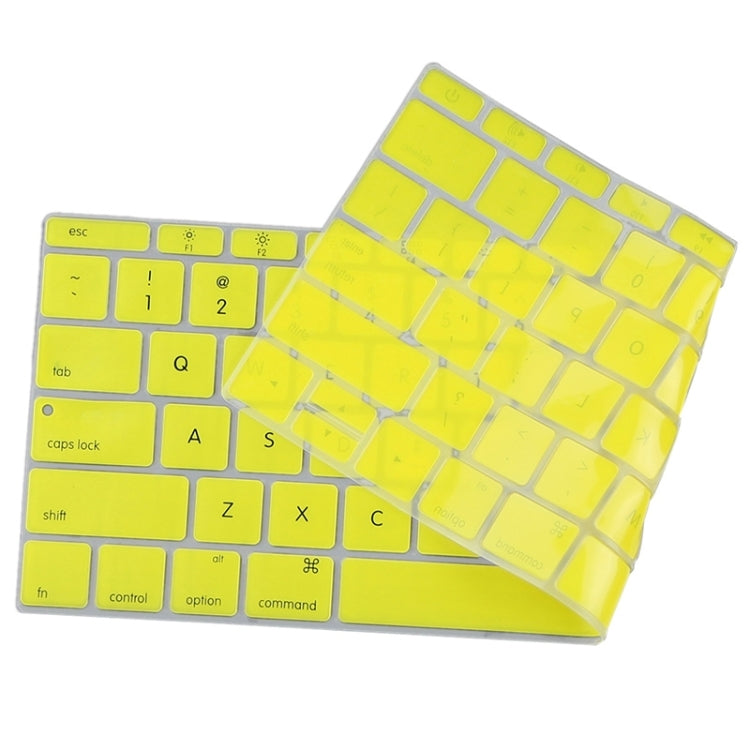 Soft 12 inch Silicone Keyboard Protective Cover Skin for new MacBook, American Version