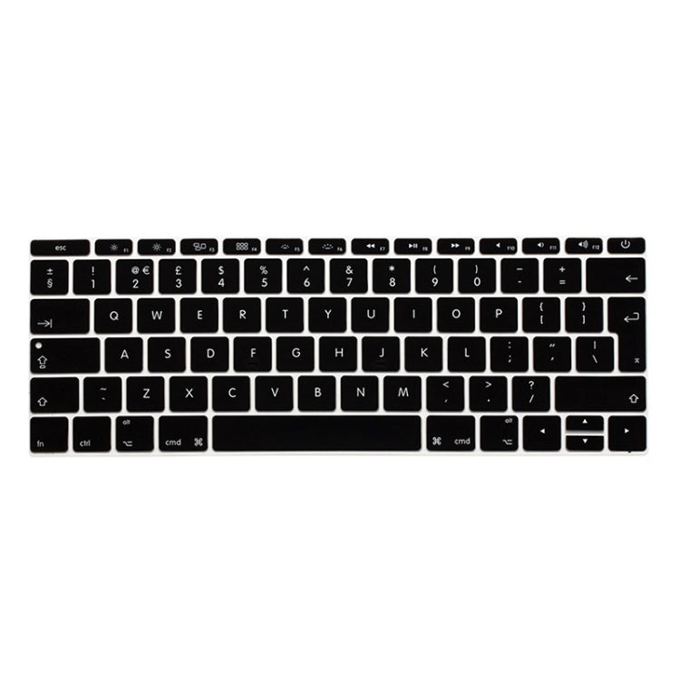 Soft 12 inch Translucent Colorized Keyboard Protective Cover Skin for new MacBook, European Version