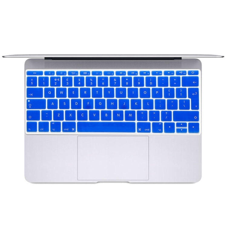 Soft 12 inch Translucent Colorized Keyboard Protective Cover Skin for new MacBook, European Version