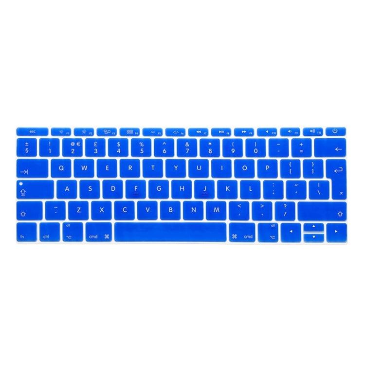 Soft 12 inch Translucent Colorized Keyboard Protective Cover Skin for new MacBook, European Version