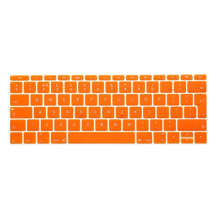 Soft 12 inch Translucent Colorized Keyboard Protective Cover Skin for new MacBook, European Version