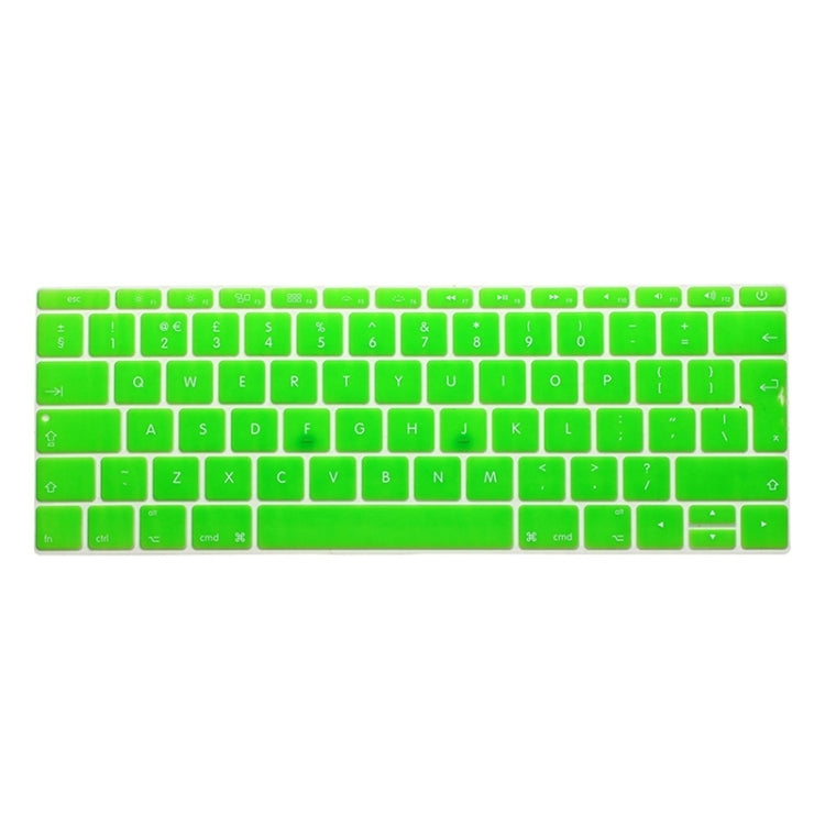 Soft 12 inch Translucent Colorized Keyboard Protective Cover Skin for new MacBook, European Version